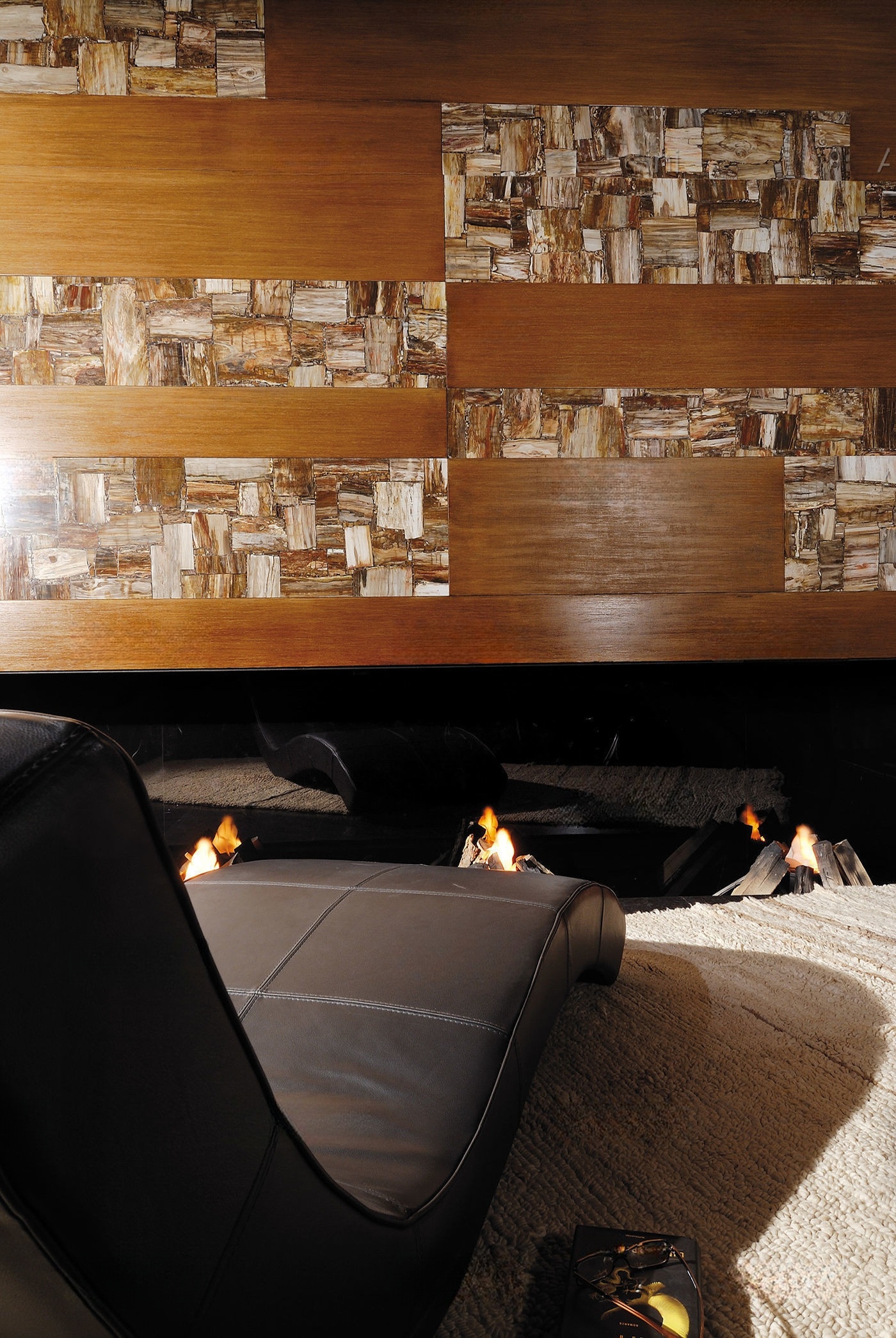 Retro Brown Petrified Wood - Image 3