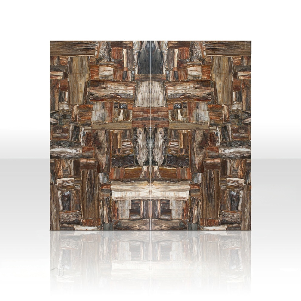 Retro Brown Petrified Wood - Image 3