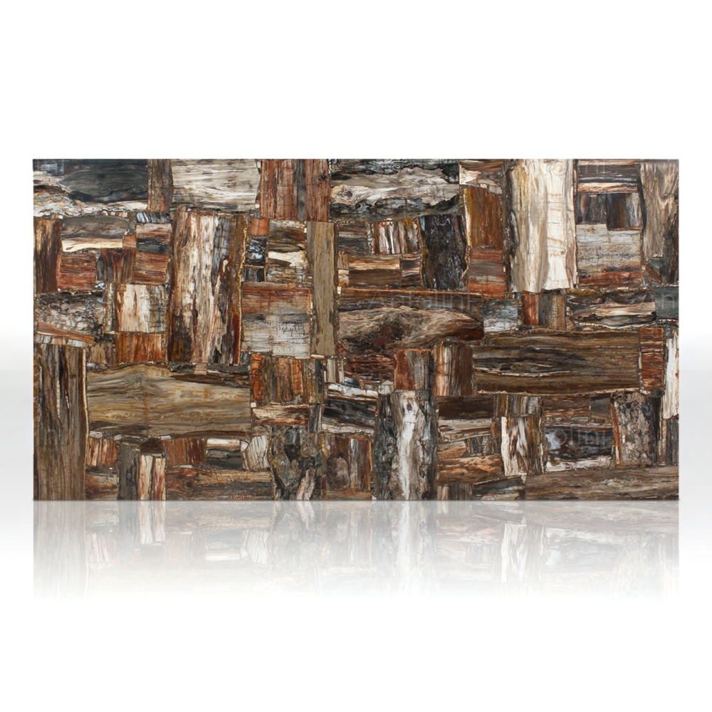 Retro Brown Petrified Wood - Image 2