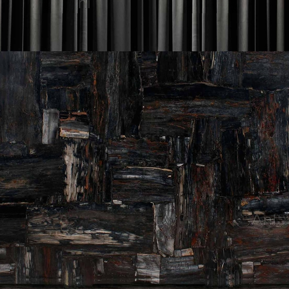 Retro Grey Petrified Wood - Image 2